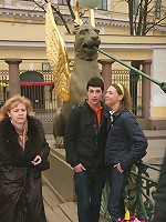 Brunette teen Grace fucks her new boyfriend she met