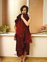 Teen whore Dulce strips naked and finger fucks her tight pussy