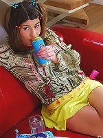 Tasty beer and painful anal