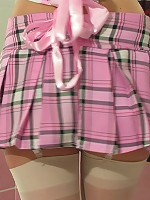 Shy teeny turns into a red-haired vixen