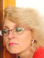 Granny spots him stealing her money and she demands justice in the form of his hard cock