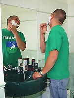 He has to fuck the mature slut so he can bust a nut and feel real good about it