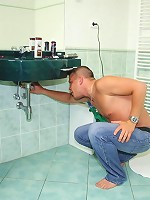 He has to fuck the mature slut so he can bust a nut and feel real good about it