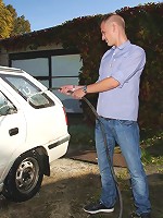 He lays down a blanket and the two of them fuck outdoors for a wonderfully lusty time