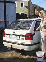 He lays down a blanket and the two of them fuck outdoors for a wonderfully lusty time