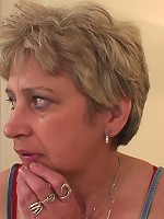 She awakens her son in law with a blowjob and then the mature wants a fuck