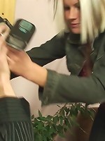 His mother in law gets aroused at the thought of having sex and the two of them bone hard