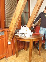 Lusty mother-in-law gets naked