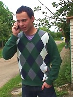 Super hot blonde grandma in her sexy glasses fucked by the young man with an active cock