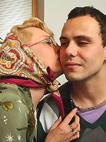 Getting some hot loving from a sexy grandma with a great body that wants dick inside it