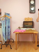 Young dick meat inside the hot grandma and she ends the gallery with a sticky facial cumshot