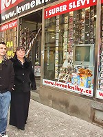 Hot grandma at the book store taken home and fucked by a much younger man