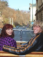 A gorgeous granny BJ gets him hard and fucking her pussy makes him want to cum hard