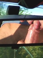 Granny picked up hitchhiking and he gets to fuck her naughty pussy outdoors as payment