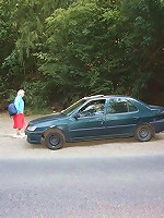 She will take dick wherever she can get it and outdoors is a fine place for good sex