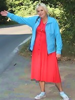 She is a hot granny whore and she totally loves the idea of being fucked by his big cock