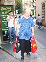 She's a fat old whore and his cock is perfect for her ancient and dripping wet pussy hole