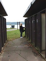 A lovely outdoor sex scene unfolds between the old babe and the horny young man