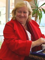 Naughty old slut with a crazy desire for cock is fucked by a much younger horny man