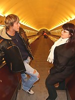 This gorgeous older chubby bitch goes home with a younger man and they fuck fantastically