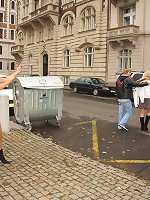 He finds the granny hooker on the street and brings her to a motel for a good fucking