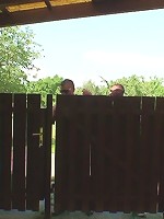 Tempting mature babe gives them champagne and then gives up her old body