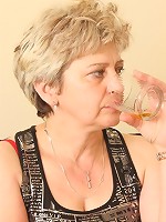 Her husband and her young lover join forces to tag team the horny granny slut hard