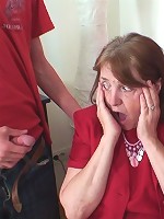 She is brimming with desire and they make her happy by giving her two hard dicks