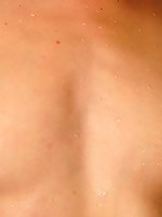 Join this horny teen for a hot wet shower