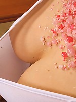 Sexy teens play with each other