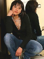 Get up close and personal with brunette vixen Inna!