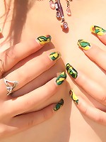 Petite blonde teen gets naked at the beach