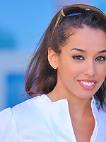 Chloey walks around in public and strips nude