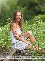 Young lady in the forest