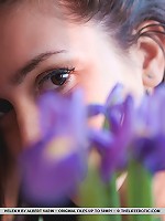 Helen's sweet and moist pussy, and cute round butt takes the spotlight as they are captured in breathtaking closeups.