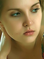 Petite cutie with nubile body and puffy breasts.