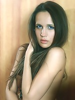 Smoothly tanned complexion, an adorable butt, perky round breasts, sensuous lips, and a stunningly toned physique, Anjelika is one temptingly charmer clad in ultra revealing white skirt.