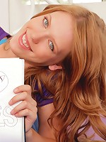 Nubiles.net Pepper Kester - Red head Pepper Kester tortures her fuck hole with her favorite sex toys