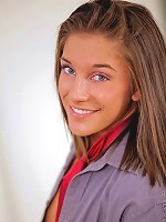 Nubiles.net Mischa Brooks - Fresh college girl caresses her tight pussy and gets wet