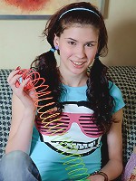 This cute girl doesn't mind to get her warm holes drilled