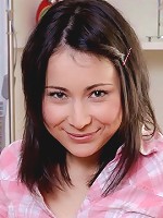 Smiling cutie gets her pussy fucked in all positions