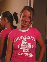 Caitlynn finally graduates from the University of Pink