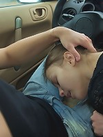 Blowjob in the car