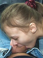 Blowjob in the car