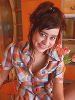 Attractive young redhead