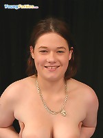 A Brunette Fatty Gets Naked And Spreads Pussy