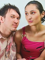 Skinny teen girl Fatima gets tied up and fucked from behind