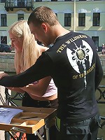 Short step from nude body painting to hardcore teen sex