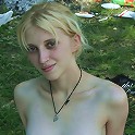 Amateur teen couples have outdoor group sex