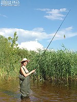 Girl Fishing Naked